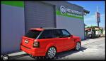 Land Rover Range Rover Matte Red by MetroWrapz 2016 года